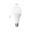 Emos LED izzó classic A80 E27 20W 2452lm 2700K ZQ5E81