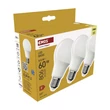Emos LED izzó E27 8,8W 806lm 3000K A60 Basic 3db/csomag ZL5F47.3