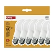 Emos LED izzó E27 8,8W 806lm 4000K A60 Basic 6db/csomag ZL5F48.6