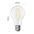 Emos LED izzó filament A60 E27 5,9W 806lm 2700K ZF5D42