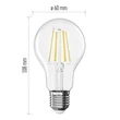 Emos LED izzó filament A60 E27 5,9W 806lm 4000K ZF5D43