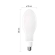 Emos LED izzó filament ED90 E27 36W 6000lm 4000K ZF5751