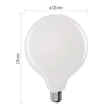 Emos LED izzó filament G125 E27 18W 2452lm 2700K ZF2D82