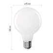 Emos LED izzó filament G95 E27 7,8W 1055lm 2700K ZF2D52