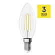 Emos LED izzó filament gyertya E14 3,4W 470lm 2700K ZF3D22