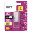 Emos LED izzó G9 1,9W 3000K meleg fehér 210 lumen ZQ9526