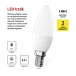 Emos LED izzó gyertya E14 2,2W 250lm 4000K C37 Classic ZQ3E03