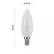 Emos LED izzó gyertya E14 5W 4000K természetes fehér 470 lumen ZQ3221