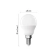 Emos LED izzó kisgömb E14 8,8W 806lm 3000K G45 Basic ZL1F47
