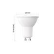 Emos LED izzó spot GU10 10W 1000lm 3000K Basic ZL8F52