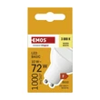 Emos LED izzó spot GU10 10W 1000lm 3000K Basic ZL8F52