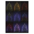 Emos LED karácsonyi fényfüzér 12m RGB távirányítóval IP44 D4AA03