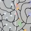 Emos LED karácsonyi fényfüzér kültéri és beltéri 10 m hideg fehér/többszínű D4AJ01