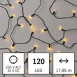 Emos LED Vintage karácsonyi fényfüzér kültéri és beltéri 17,85 m D4AW11