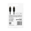 Emos töltő- és adatkábel 2.0 1m fekete USB-C / USB-C SM7028BL