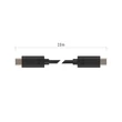 Emos töltő- és adatkábel 2.0 2m fekete USB-C / USB-C SM7029BL