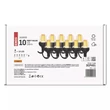 Emos vintage LED fényfüzér 10× party égő 4,5 m kültérre és beltérre DCPV01