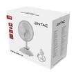 Entac asztali mini ventilátor fehér csíptethető EPTMF-17W