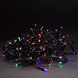 Entac karácsonyi fényfüzér távirányítóval 5m 50 LED színes IP44 ECL-IR-50MC