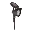 Entac napelemes kerti szolár lámpa leszúrható fekete 320mm 3 LED IP44 EGSL-P3LGF32-PDQ
