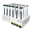 Entac napelemes kerti szolár lámpa leszúrható fekete 360mm 1 LED IP44 EGSL-P1LC36-PDQ