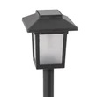 Entac napelemes kerti szolár lámpa leszúrható fekete láng effekttel 325mm 10 LED IP44 EGSL-P10LF-32.5