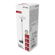 Entac napelemes kerti szolár lámpa leszúrható króm pillangó 340mm RGB LED IP44 EGSL-SS1LB80