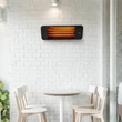 Fali teraszhősugárzó kvarc csöves 650/1300/2000W IP24 BW2025