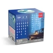 Family fényfüggöny 200 db LED hideg fehér hálózati IP44 4,2 m 8 program 58901B