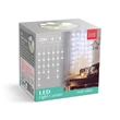Family fényfüggöny 200 db LED középfehér hálózati IP44 4,2 m 8 program 58901C