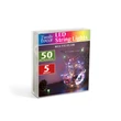 Family LED fényfüzér 5 m 50 LED multicolor 3xAA 58041B