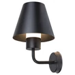 Favara kültéri fali lámpa E27 1X14W fekete Rábalux 8844