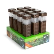 Garden of Eden kültéri LED-es leszúrható rattan hatású barna szolár lámpa hidegfehér 100mAh 7x7x28cm 11727