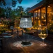 Garden Of Eden napelemes szolár asztali lámpa füst 1 LED IP44 13005B