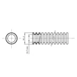 Gewiss szürke könnyített gégecső 16mm 100m/tekercs FK 9/16 DX10016R