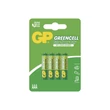 GP Greencell AAA mikro ceruzaelem 1,5V 4db/bliszter B1211