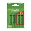 GP ReCyko NiMH tölthető akkumulátor HR6 AA ceruza 2700mAh B2127V