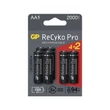 GP ReCyko Pro NiMH tölthető akkumulátor HR6 AA ceruza 2000mAh B2220V