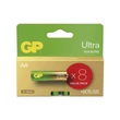 GP Ultra alkáli ceruza elem AA 8db/csomag B02238