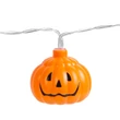 Halloween LED-es fényfüzér tök 12 LED 2xAA 1,65m 56528B