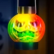 Halloween RGB LED lámpa felakasztható tök elemes 58116B