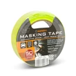 Handy maszkolószalag 50mx24mm hőálló sárgászöld 11062
