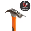 Handy professzionális ács kalapács mágneses fejjel 470g 10429D