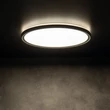 Kanlux Azpo LED mennyezeti lámpa kerek fekete 22W 2000lm 4000K IP54 31505