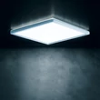 Kanlux Azpo LED mennyezeti lámpa négyzet fehér 17,5W 1800lm CCT IP54 31532