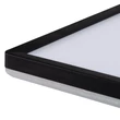 Kanlux Azpo LED mennyezeti lámpa négyzet fekete 12,3W 1150lm CCT IP54 31531