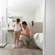 Kanlux beépíthető spot lámpa keret fekete kerek IP44 MARIN 32501