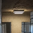 Kanlux BENO LED kültéri mennyezeti lámpa mozgásérzékelős grafit 12W/18W CCT 38788