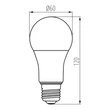 Kanlux IQ-LEDDIM LED izzó E27 13,6W 1521lm 2700K A60 33726