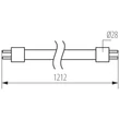 Kanlux LED fénycső T8 12W 6500K 2220lm 1212mm GLASSv5 33217